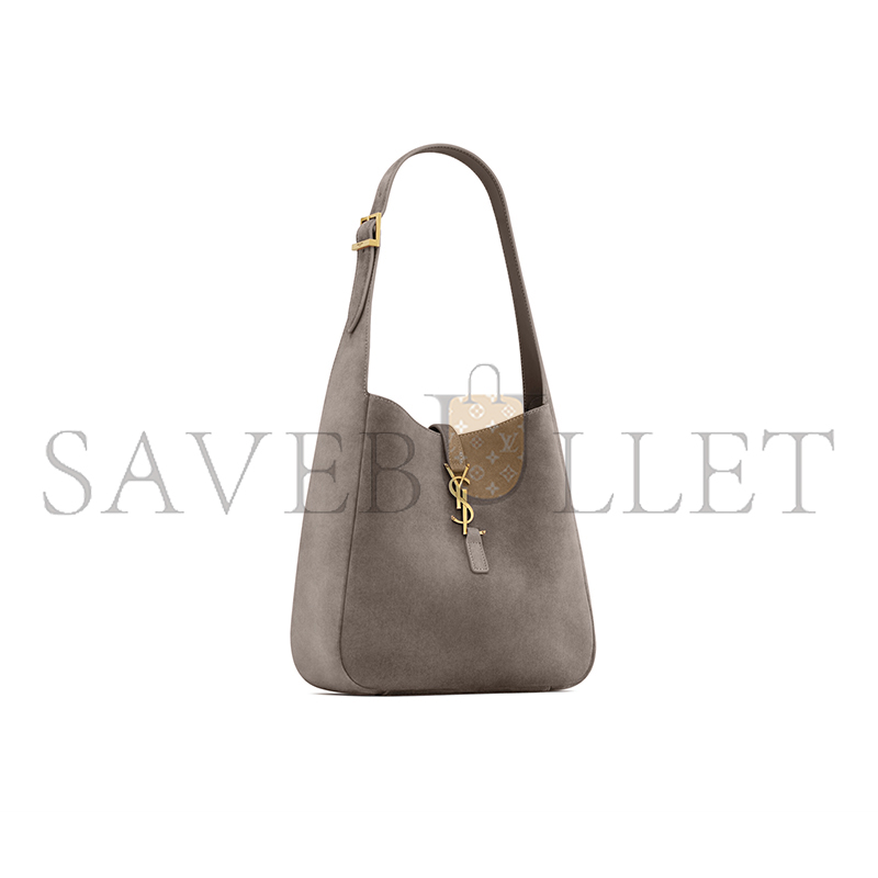 YSL LE 5 À 7 SUPPLE SMALL IN SUEDE 8505331U80W1997 (23*22*8cm)